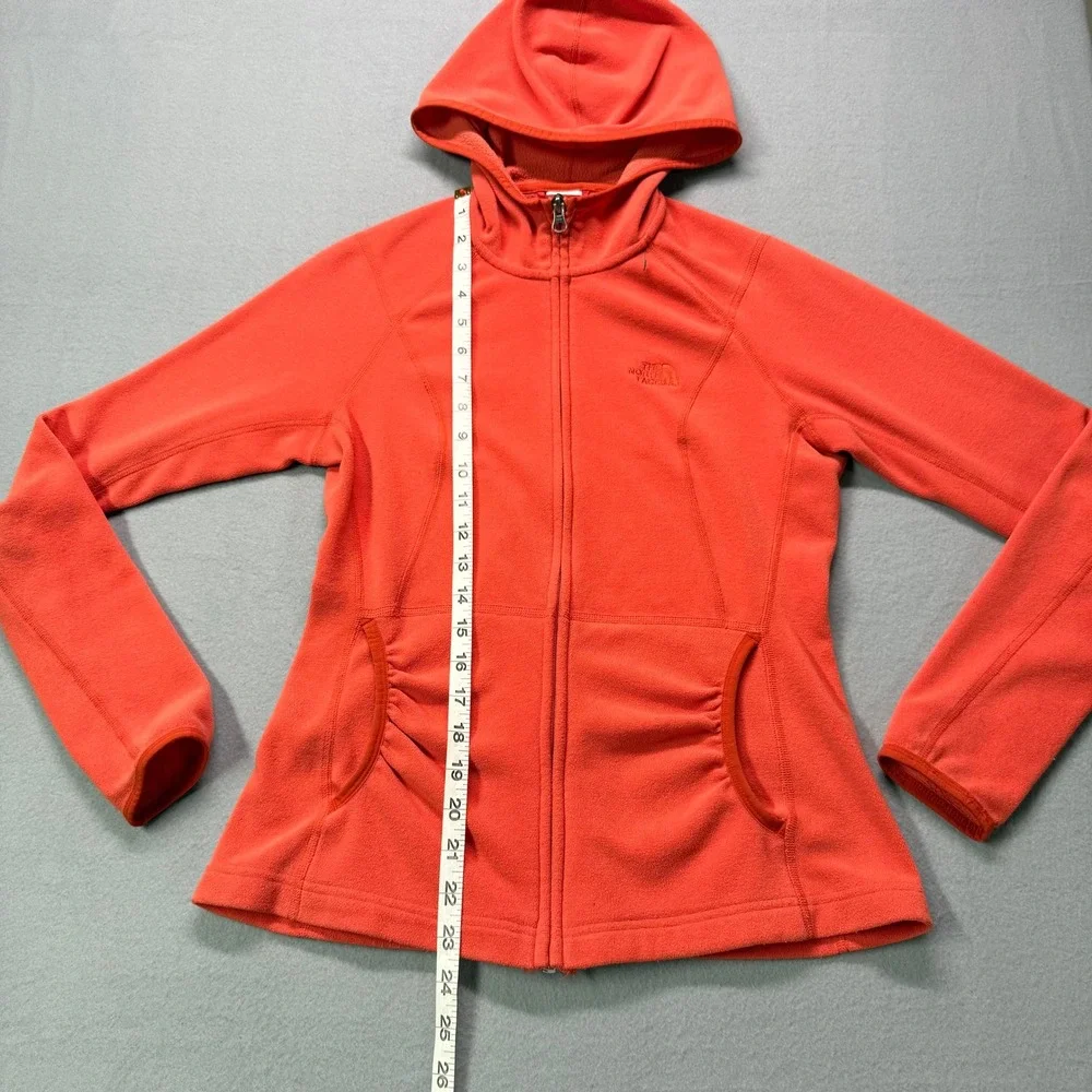 The North Face Womens Fleece Hoodie Zip Up Polartec Classic S‎  Streetwear retro